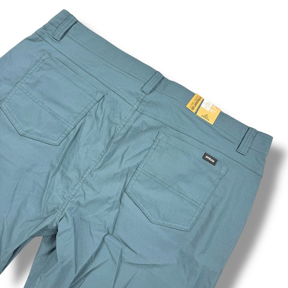 NWT‎ - prAna Brion Pants II Men's Size 40x32 Grey Blue Trousers - Picture 4 of 16